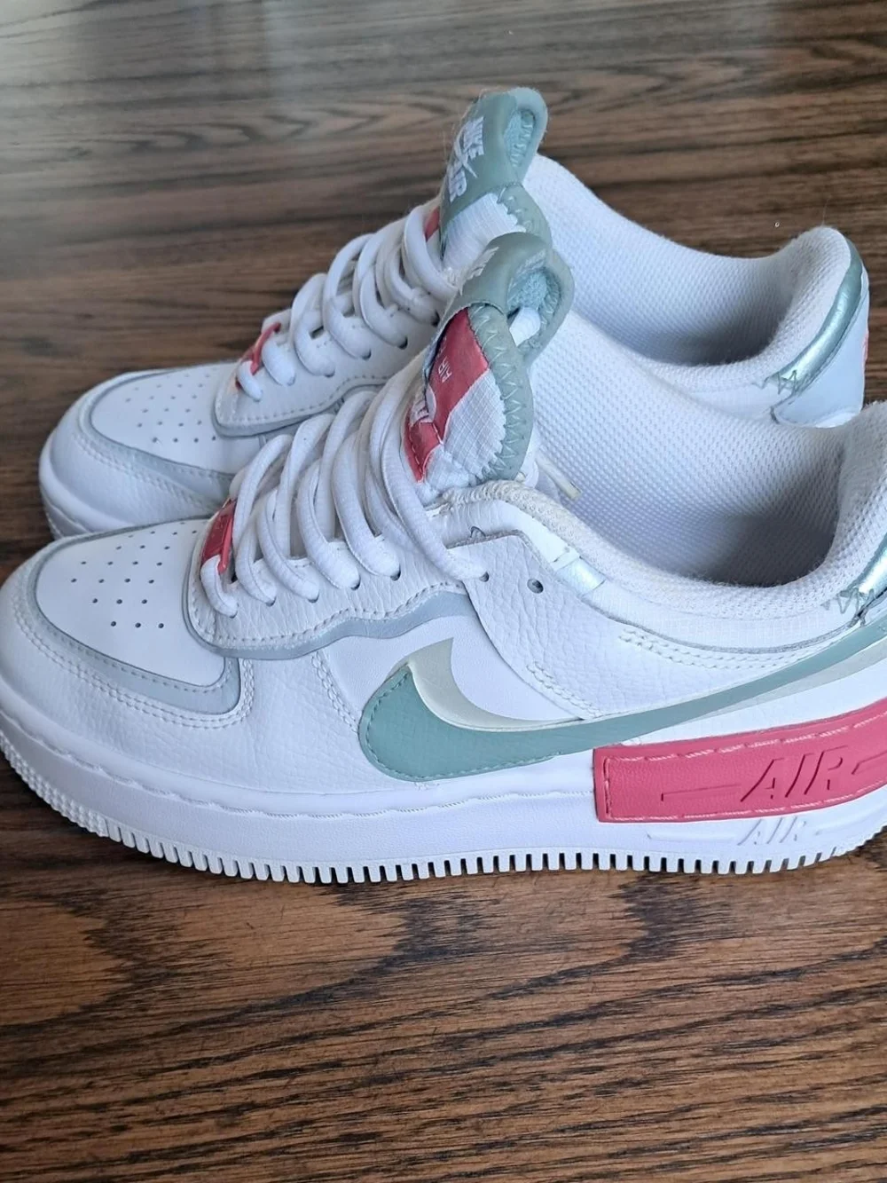 Nike Air Force 1 Shadow Seafoam Womens Size 6.5